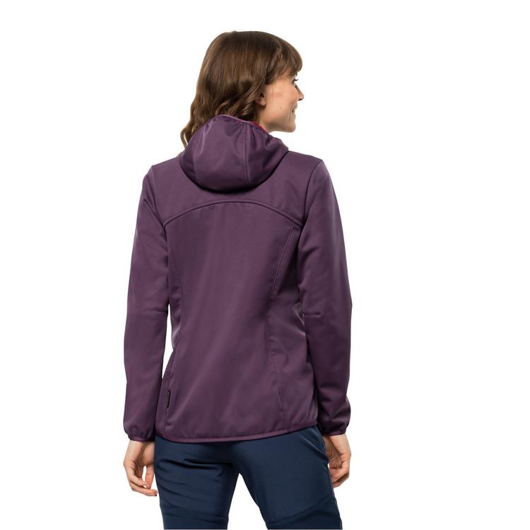 Jack Wolfskin Jack Wolfskin WINDHAIN HOODY W Softshelljacke Damen - night blue - 5 | SportScheck