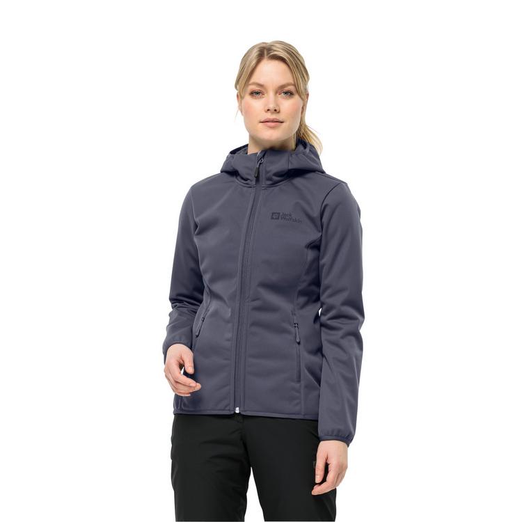 Jack Wolfskin Jack Wolfskin WINDHAIN HOODY W Softshelljacke Damen - night blue - 2 | SportScheck