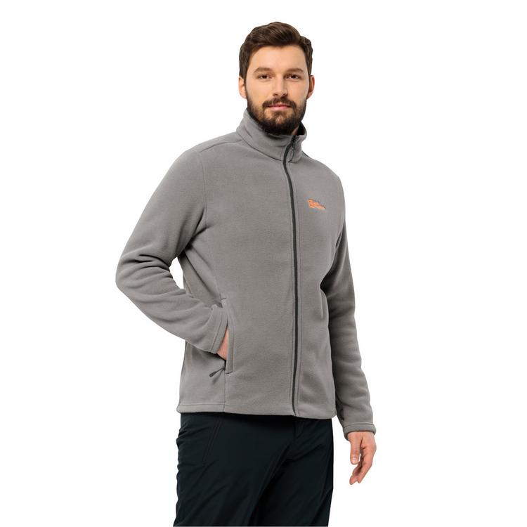 Jack Wolfskin Jack Wolfskin WINTERSTEIN FZ M Fleecejacke Herren - seal - 2 | SportScheck
