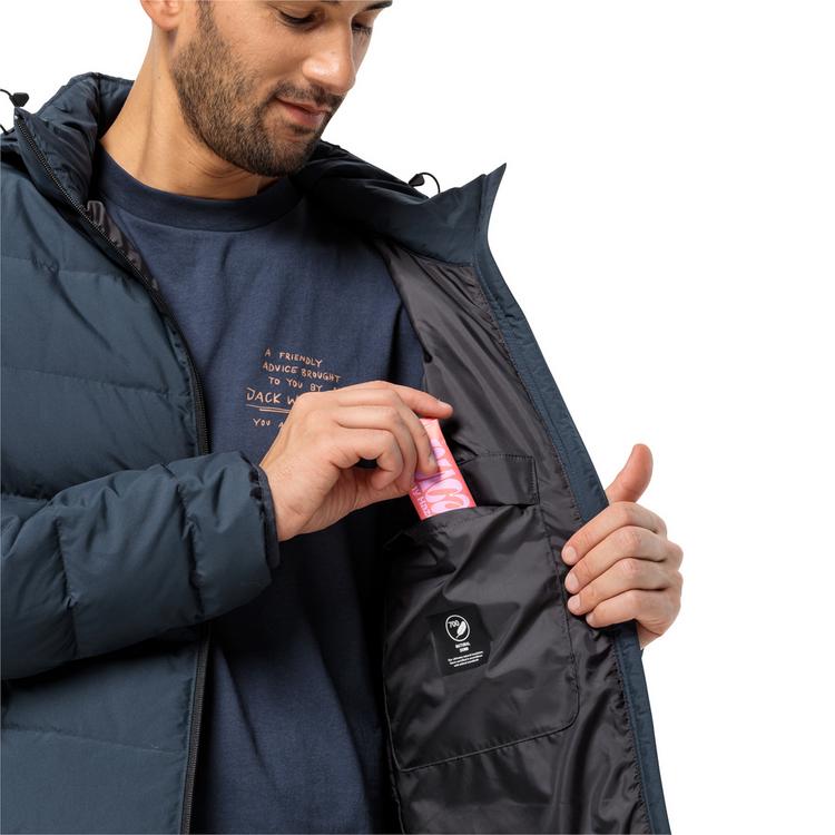 Jack Wolfskin Jack Wolfskin COLONIUS JKT M Daunenjacke Herren - merlot - 4 | SportScheck