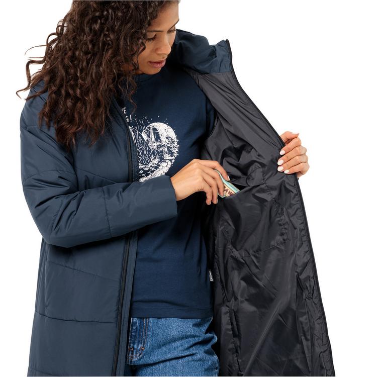 Jack Wolfskin Jack Wolfskin DEUTZER COAT W Funktionsmantel Damen - dark navy - 6 | SportScheck