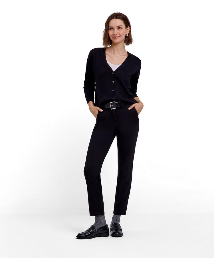 Falke Falke Cotton Cardigan Strickpullover Damen - black (3000) - 1 | SportScheck