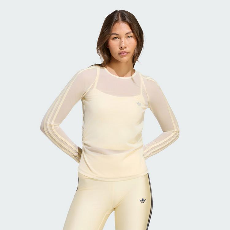 adidas adidas adidas Originals Sport Longsleeve Funktionsshirt Damen - Warm Vanilla - 0 | SportScheck
