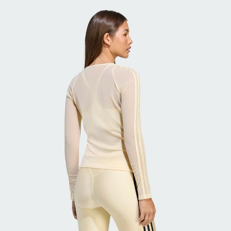 adidas adidas adidas Originals Sport Longsleeve Funktionsshirt Damen - Warm Vanilla - 1 | SportScheck