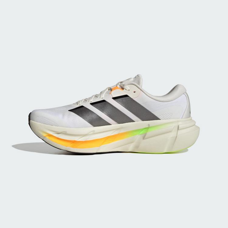 adidas adidas ADISTAR&nbsp;5 LAUFSCHUH Laufschuhe Herren - Cloud White / Iron Metallic / Lucid Tangerine - 5 | SportScheck