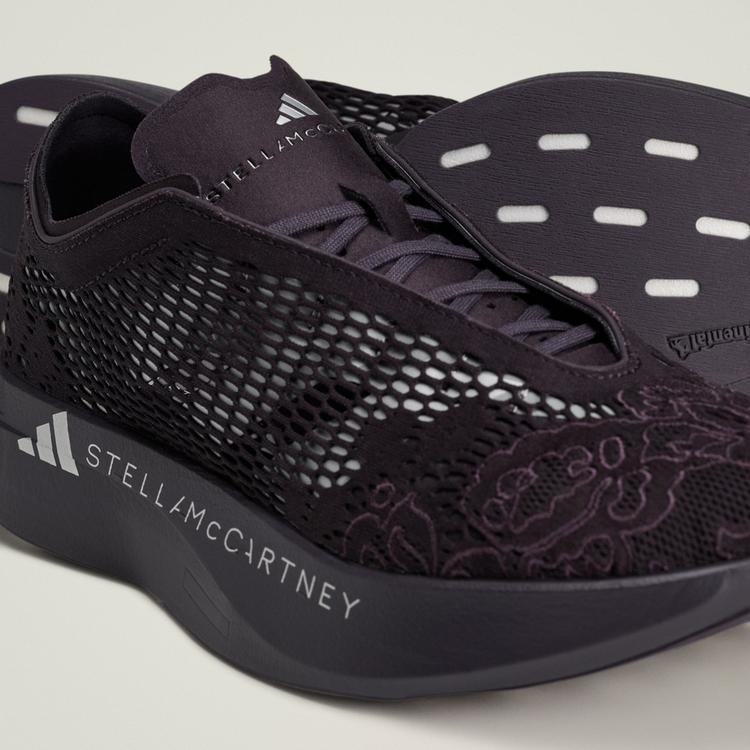 adidas adidas adidas by Stella McCartney ADIZERO EVO Laufschuhe Damen - Aurora Black / Reflective Silver / Aurora Black - 6 | SportScheck