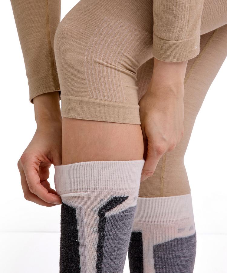 Falke Falke Wool-tech 3/4 Tights Leggings Damen - straw (4700) - 4 | SportScheck