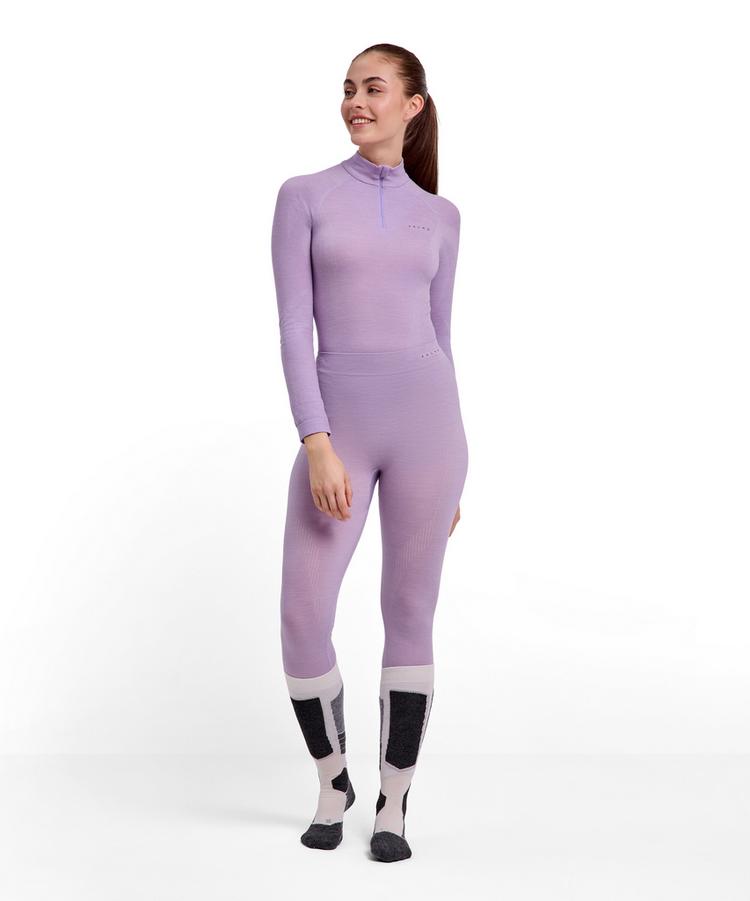 Falke Falke Wool-tech Long Tights Leggings Damen - light lilac (6819) - 1 | SportScheck