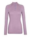 Falke Wool-tech Longsleeve Zip Funktionsshirt Damen - light lilac (6819)