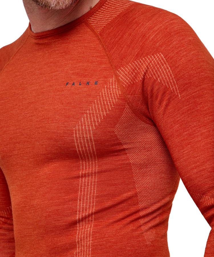 Falke Falke Wool-tech Longsleeve Funktionsshirt Herren - chilly (8821) - 3 | SportScheck