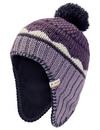 VAUDE Kids Knitted Cap IV Bommelm&uuml;tze Kinder - deep plum