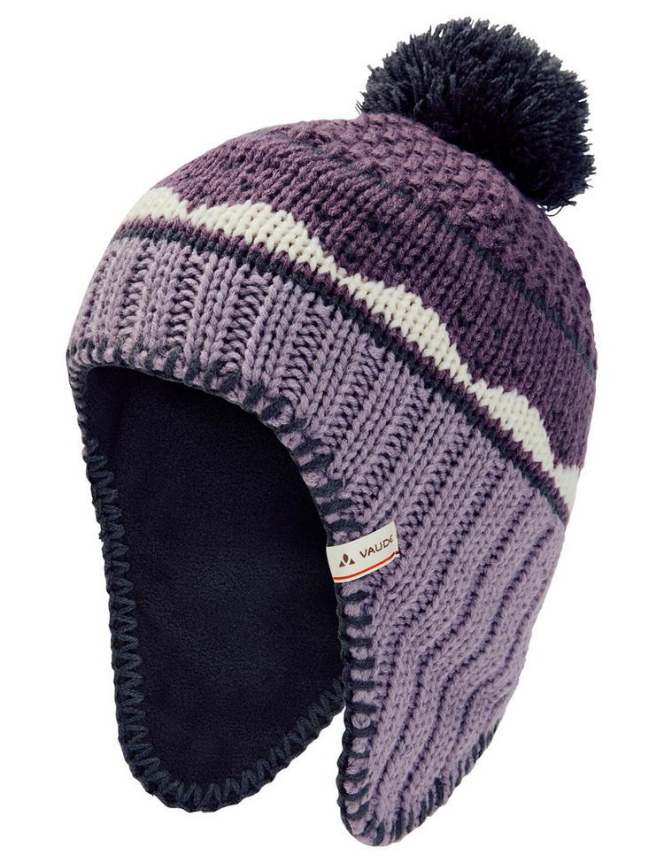 VAUDE VAUDE Kids Knitted Cap IV Bommelm&uuml;tze Kinder - deep plum - 0 | SportScheck
