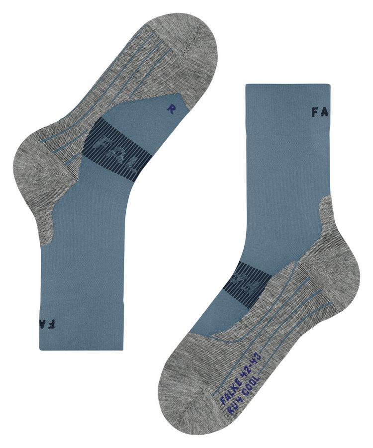 Falke Falke Running RU4 Endurance Cool Socken Herren - blue steel (6958) - 3 | SportScheck