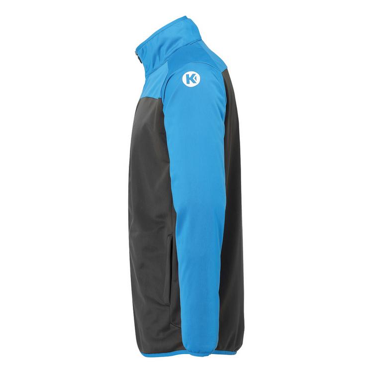 Kempa Kempa PRIME POLY JACKE Kids Trainingsjacke Kinder - anthra/kempablau - 1 | SportScheck