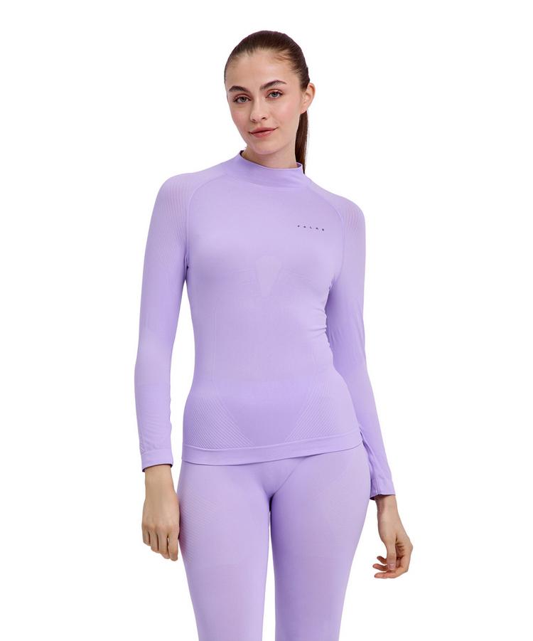 Falke Falke Warm Series Longsleeved Shirt Turtleneck Funktionsshirt Damen - light lilac (6819) - 0 | SportScheck