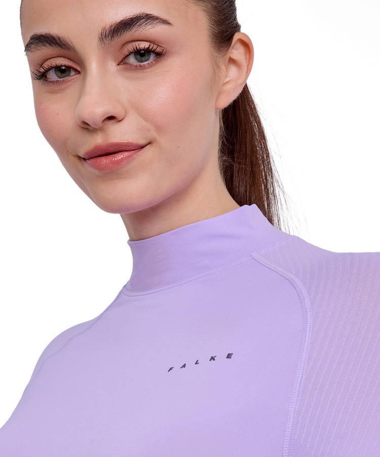 Falke Falke Warm Series Longsleeved Shirt Turtleneck Funktionsshirt Damen - light lilac (6819) - 4 | SportScheck