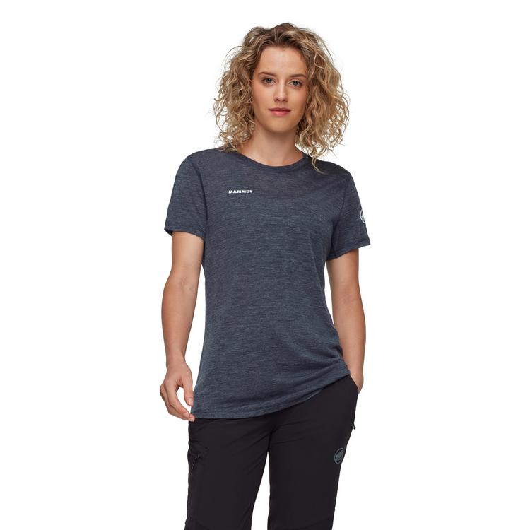 Mammut Mammut Tree Wool FL T-Shirt Damen - marine melange - 0 | SportScheck