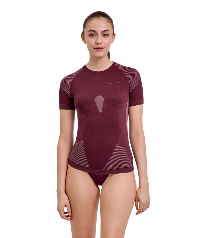 Falke Falke Warm Series Shortsleeved Shirt Funktionsshirt Damen - mahogany (8344) - 0 | SportScheck