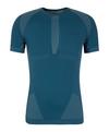 Falke Warm Series Shortsleeved Shirt Funktionsshirt Herren - blue steel (6958)