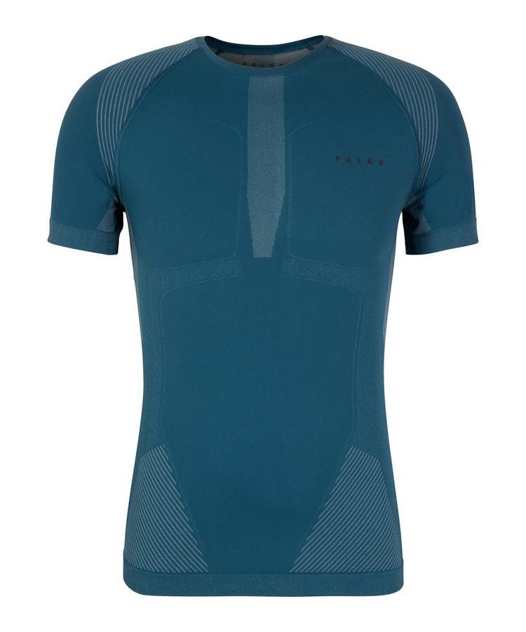 Falke Falke Warm Series Shortsleeved Shirt Funktionsshirt Herren - blue steel (6958) - 0 | SportScheck