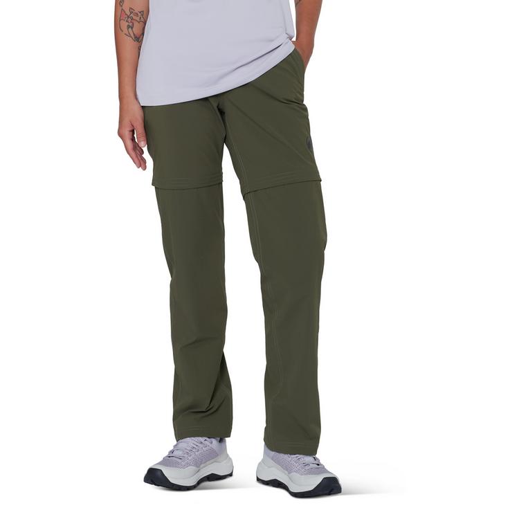 Mammut Mammut Hiking V Zip Off Wanderhose Damen - dark marsh - 0 | SportScheck