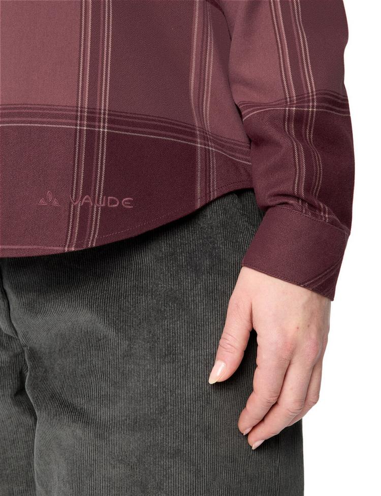 VAUDE VAUDE Women's Farsund LS Shirt III Funktionsbluse Damen - ruby dusk - 0 | SportScheck
