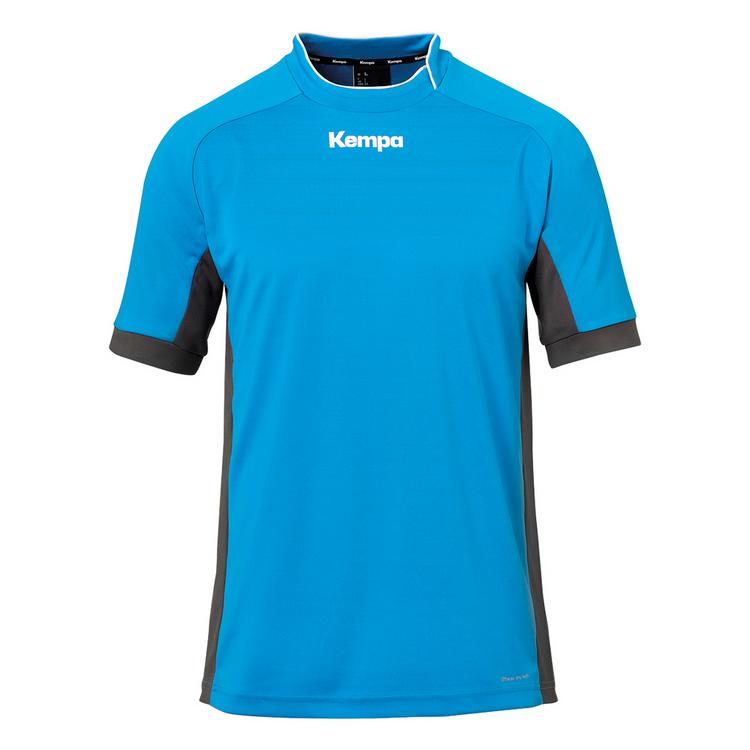 Kempa Kempa PRIME TRIKOT Kids T-Shirt Kinder - kempablau/anthra - 0 | SportScheck