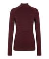 Falke Longsleeved Shirt Turtleneck Funktionsshirt Damen - mahogany (8344)