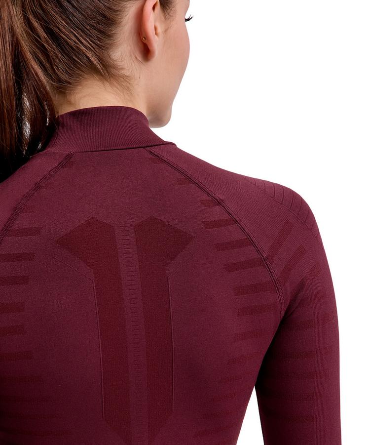 Falke Falke Longsleeved Shirt Turtleneck Funktionsshirt Damen - mahogany (8344) - 2 | SportScheck