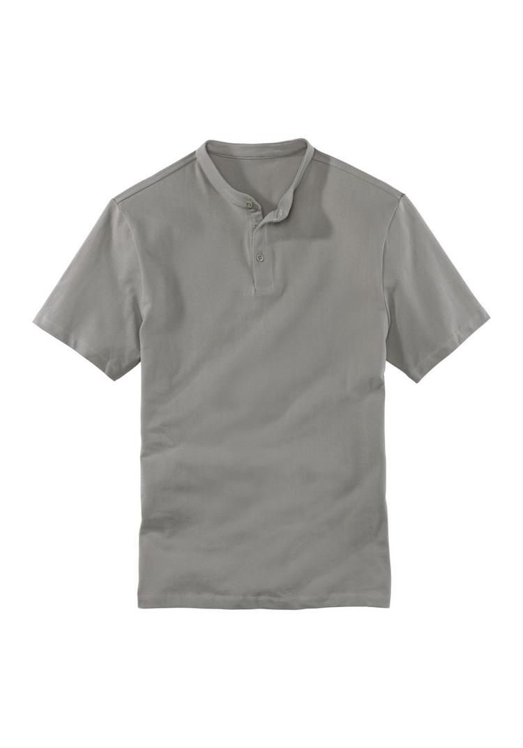 John Devin John Devin Henleyshirt T-Shirt Herren - grau - 1 | SportScheck