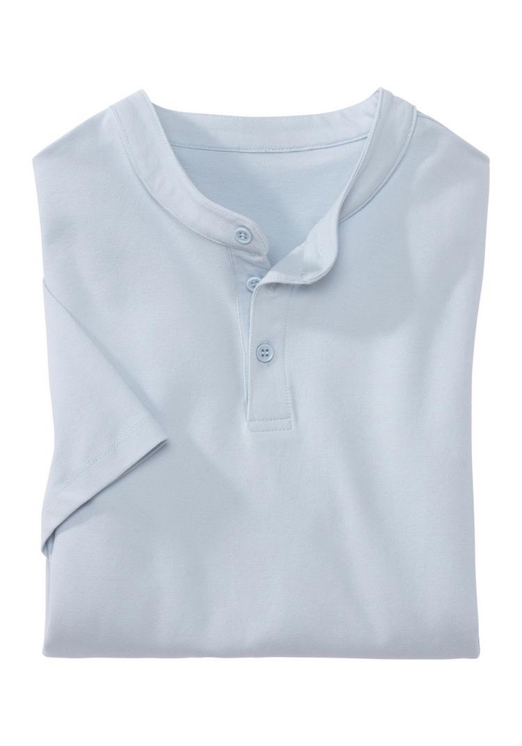 John Devin John Devin Henleyshirt T-Shirt Herren - hellblau - 0 | SportScheck