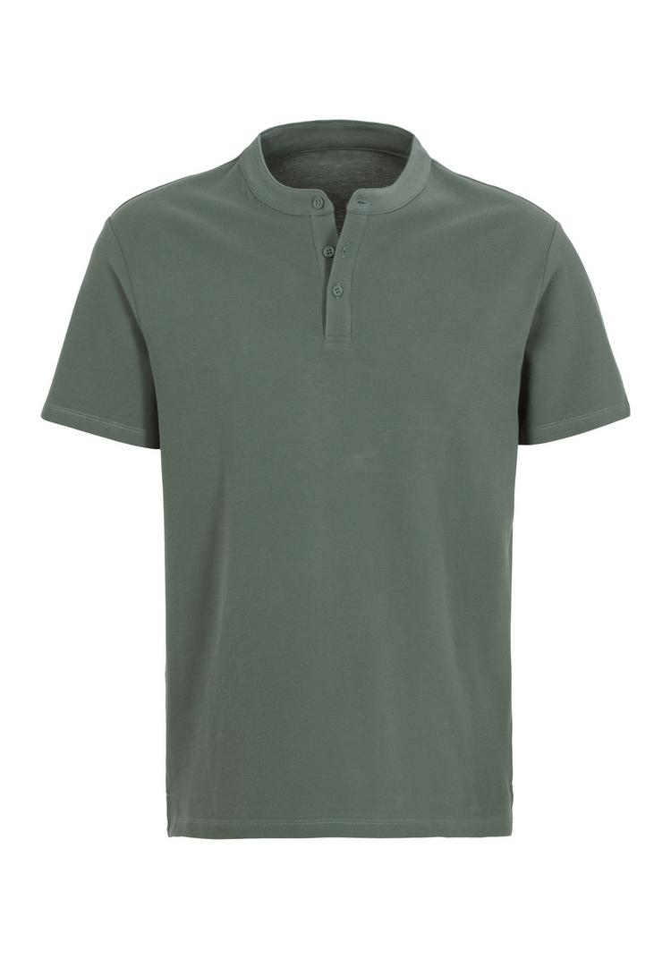 John Devin John Devin Henleyshirt T-Shirt Herren - salbei - 0 | SportScheck
