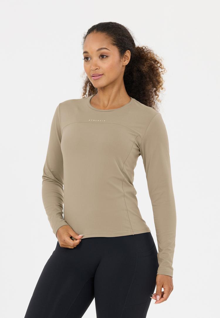 Athlecia Athlecia Lonny Langarmshirt Damen - 1313 Laurel Oak - 1 | SportScheck