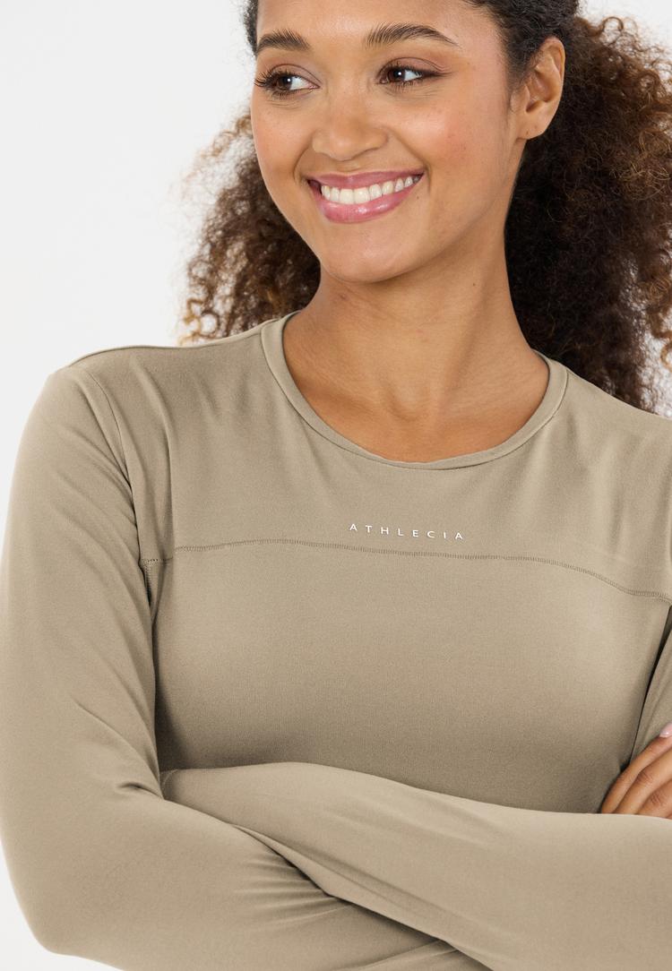 Athlecia Athlecia Lonny Langarmshirt Damen - 1313 Laurel Oak - 0 | SportScheck