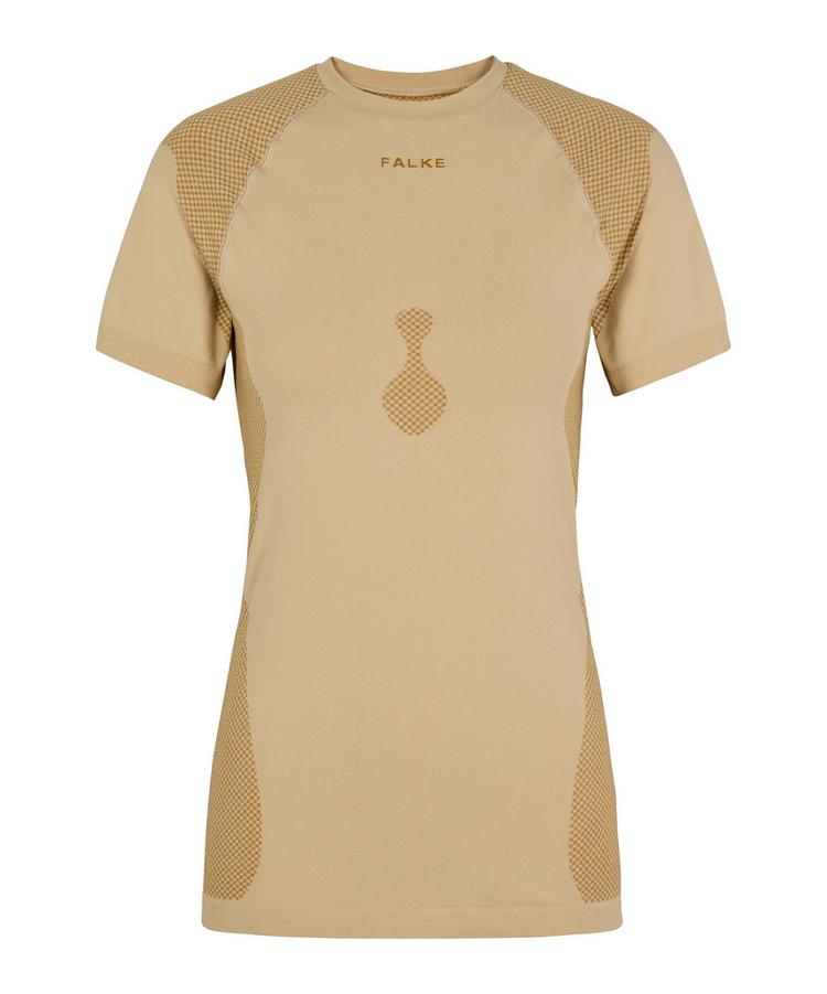 Falke Falke Warm Series Shortsleeved Shirt Trend Funktionsshirt Damen - straw (4700) - 0 | SportScheck
