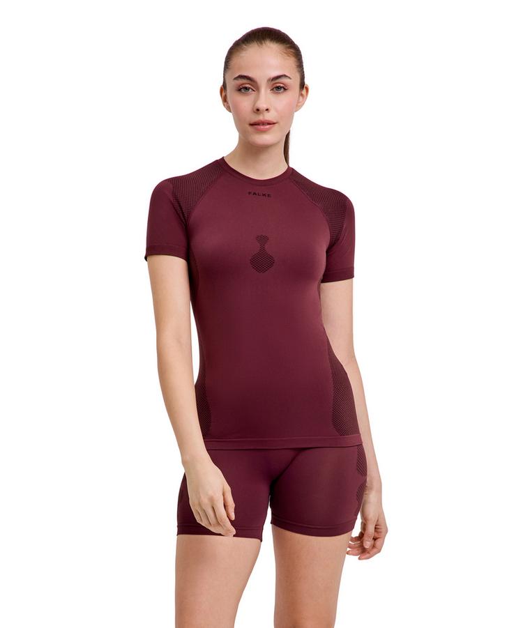Falke Falke Warm Series Shortsleeved Shirt Trend Funktionsshirt Damen - mahogany (8344) - 0 | SportScheck
