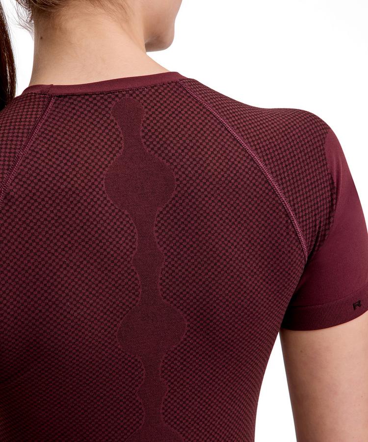 Falke Falke Warm Series Shortsleeved Shirt Trend Funktionsshirt Damen - mahogany (8344) - 3 | SportScheck