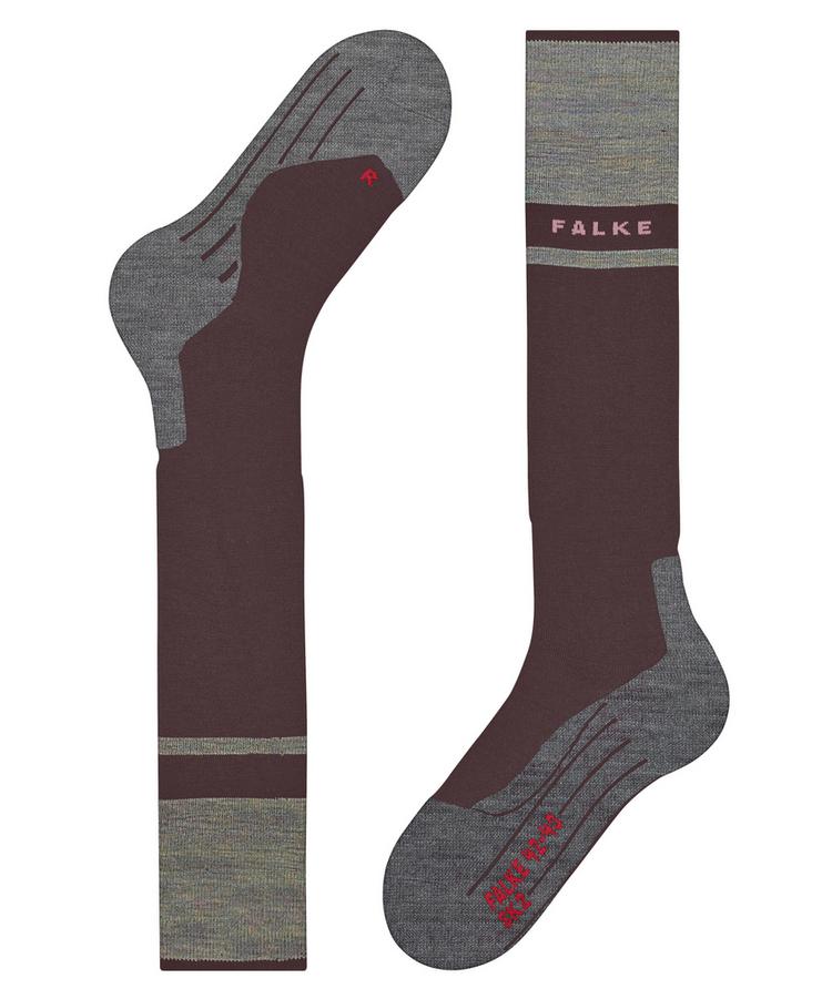 Falke Falke SK2 Intermediate Women Ski Socken Damen - mahogany (8344) - 3 | SportScheck