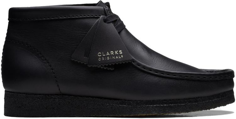 Clarks Originals Clarks Originals Wallabee Halbschuhe Herren - 1216 Black Leather - 1 | SportScheck