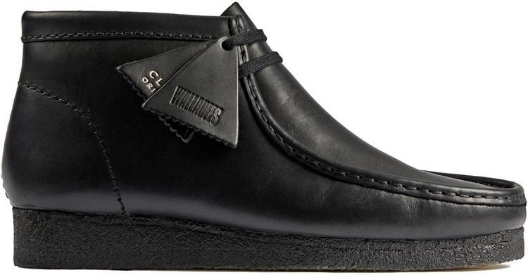 Clarks Originals Clarks Originals Wallabee Halbschuhe Herren - 1216 Black Leather - 2 | SportScheck