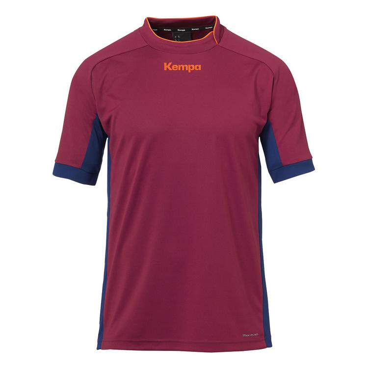 Kempa Kempa PRIME TRIKOT Kids T-Shirt Kinder - deep blau/deep rot - 0 | SportScheck