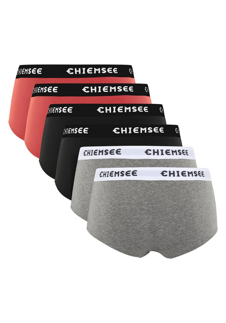 Chiemsee Chiemsee Hipster Unterhose Damen - 7225 Light Grey/Red - 0 | SportScheck