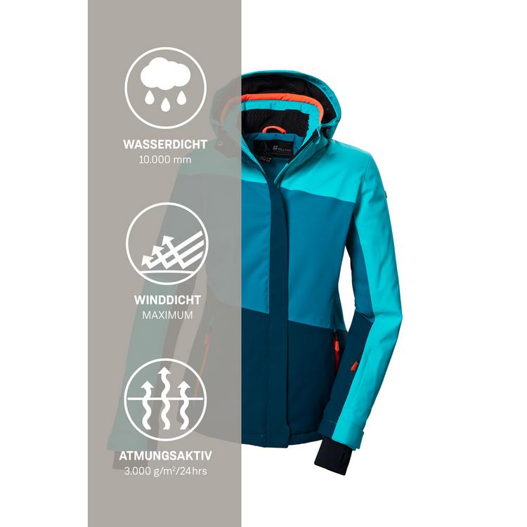 KILLTEC KILLTEC KSW 67 WMNJCKT Skijacke Damen - Gr&uuml;n2012 - 12 | SportScheck