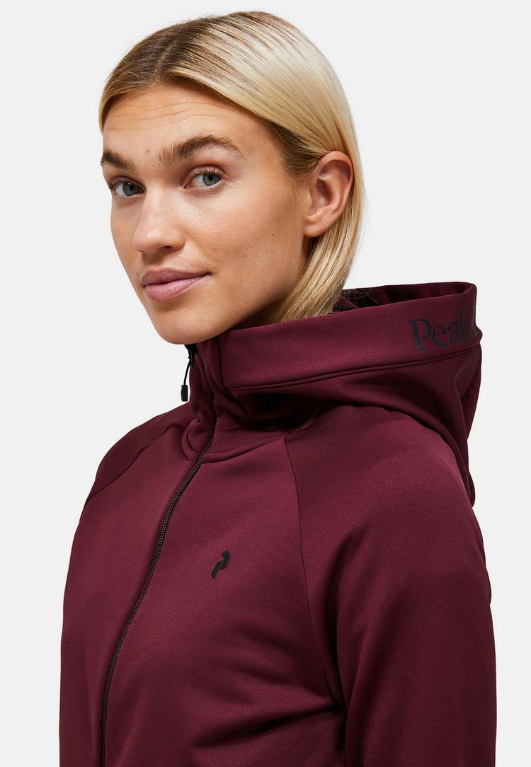 Peak Performance Peak Performance Fleecejacke Damen - bordeauxrot - 0 | SportScheck