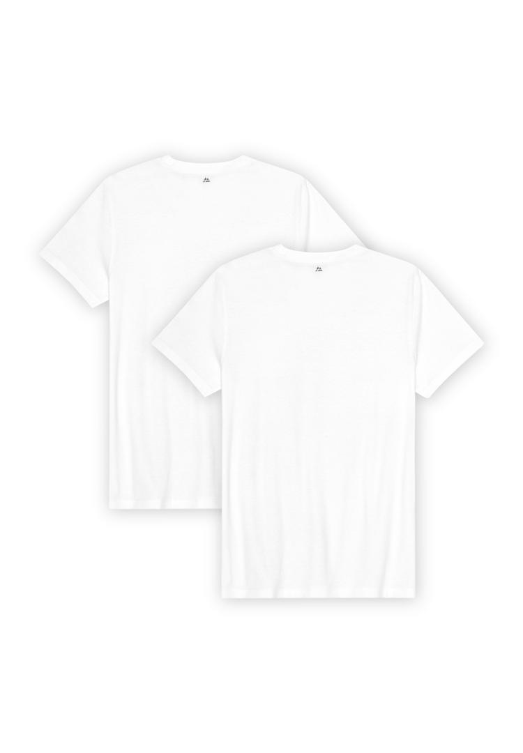 DANISH ENDURANCE DANISH ENDURANCE Ease Crew T-Shirt Herren - pure white - 0 | SportScheck