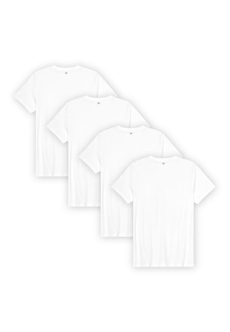 DANISH ENDURANCE DANISH ENDURANCE Ease Crew T-Shirt Herren - wei&szlig; - 0 | SportScheck