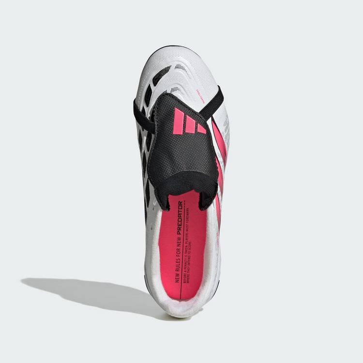 adidas adidas Predator League Kids Fu&szlig;ballschuh, Fu&szlig;ballschuhe Kinder - Cloud White / Solar Turbo / Core Black - 0 | SportScheck