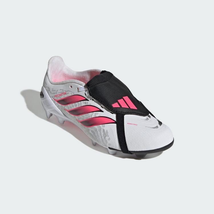 adidas adidas Predator League Kids Fu&szlig;ballschuh, Fu&szlig;ballschuhe Kinder - Cloud White / Solar Turbo / Core Black - 2 | SportScheck