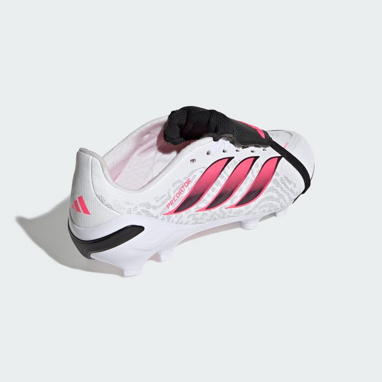 adidas adidas Predator League Kids Fu&szlig;ballschuh, Fu&szlig;ballschuhe Kinder - Cloud White / Solar Turbo / Core Black - 3 | SportScheck