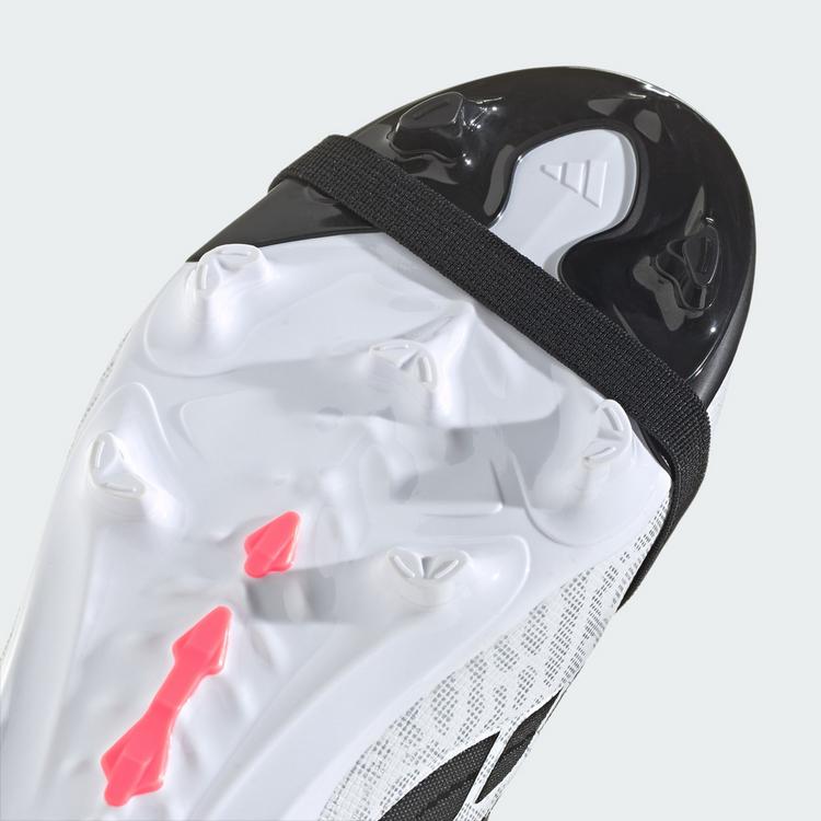adidas adidas Predator League Kids Fu&szlig;ballschuh, Fu&szlig;ballschuhe Kinder - Cloud White / Solar Turbo / Core Black - 5 | SportScheck
